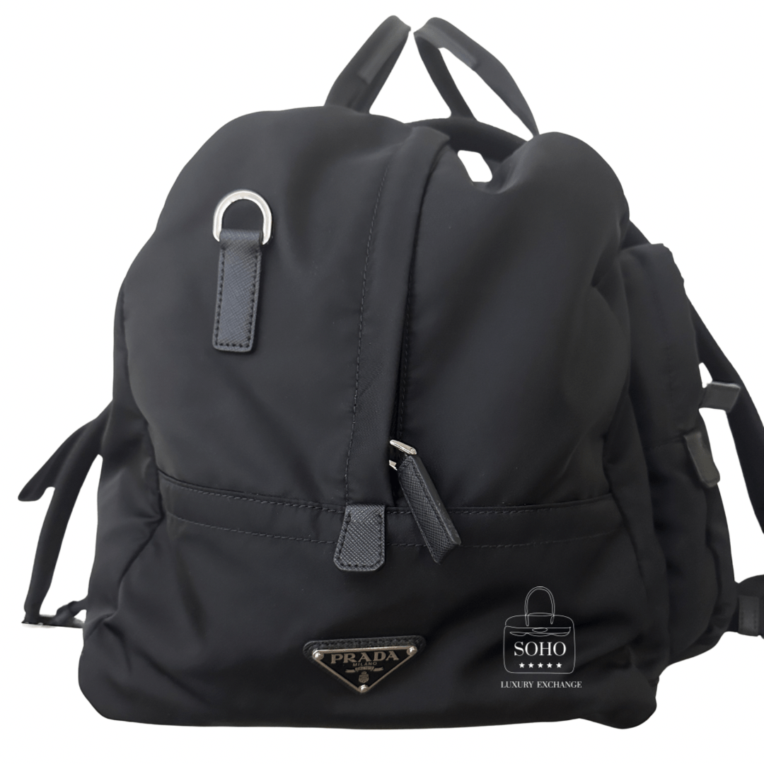 Prada Nylon Sacca Viaggio Duffel Bag
