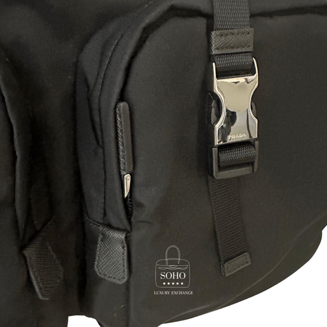 Prada Nylon Sacca Viaggio Duffel Bag