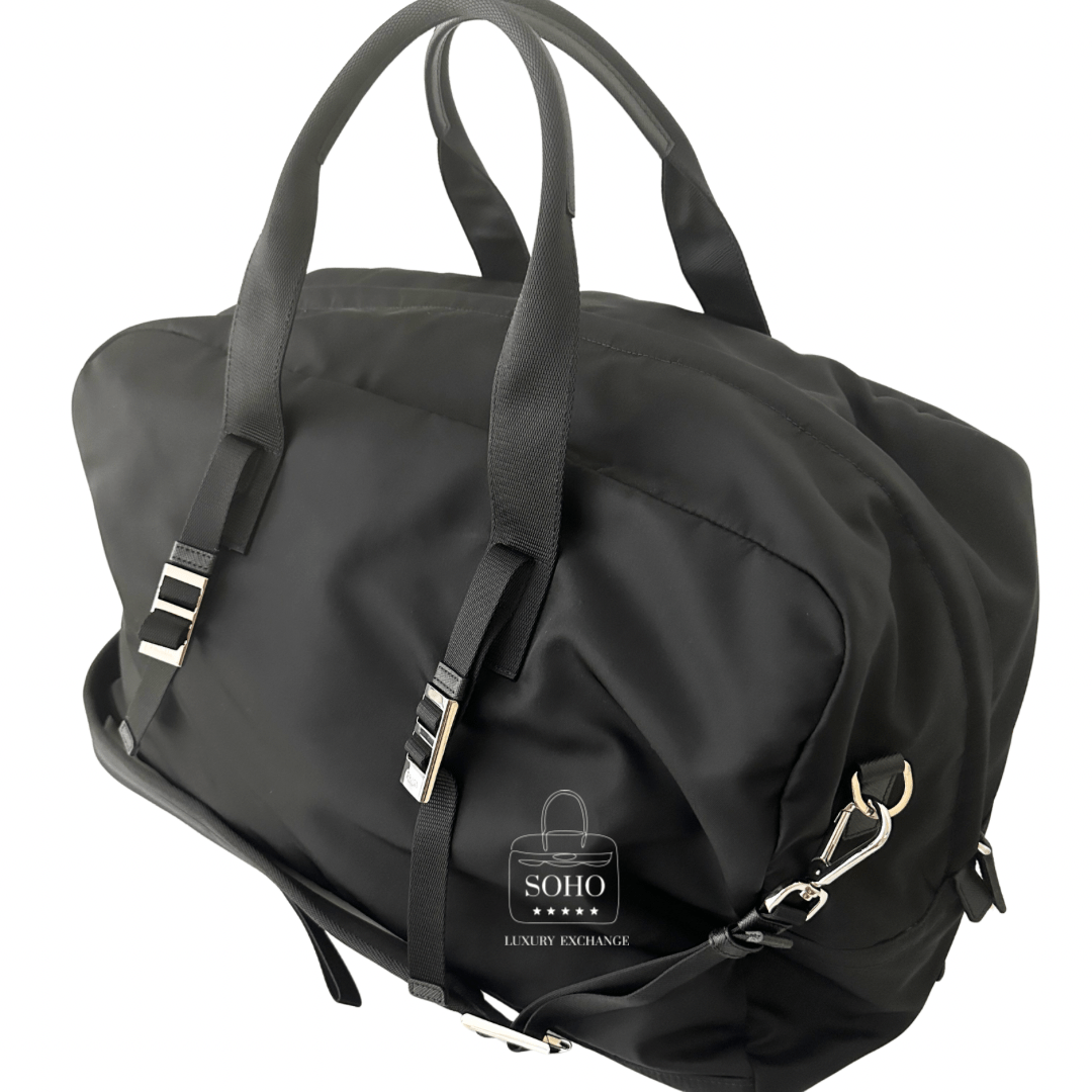 Prada Nylon Sacca Viaggio Duffel Bag