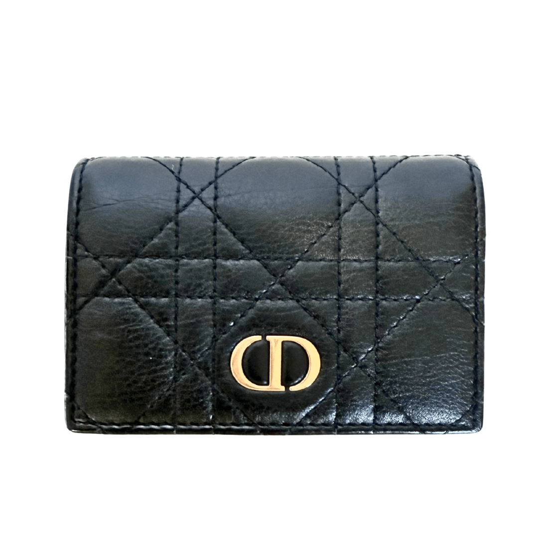 Christian Dior Caro Glycine Card Wallet Christian Dior Caro Glycine Card Wallet