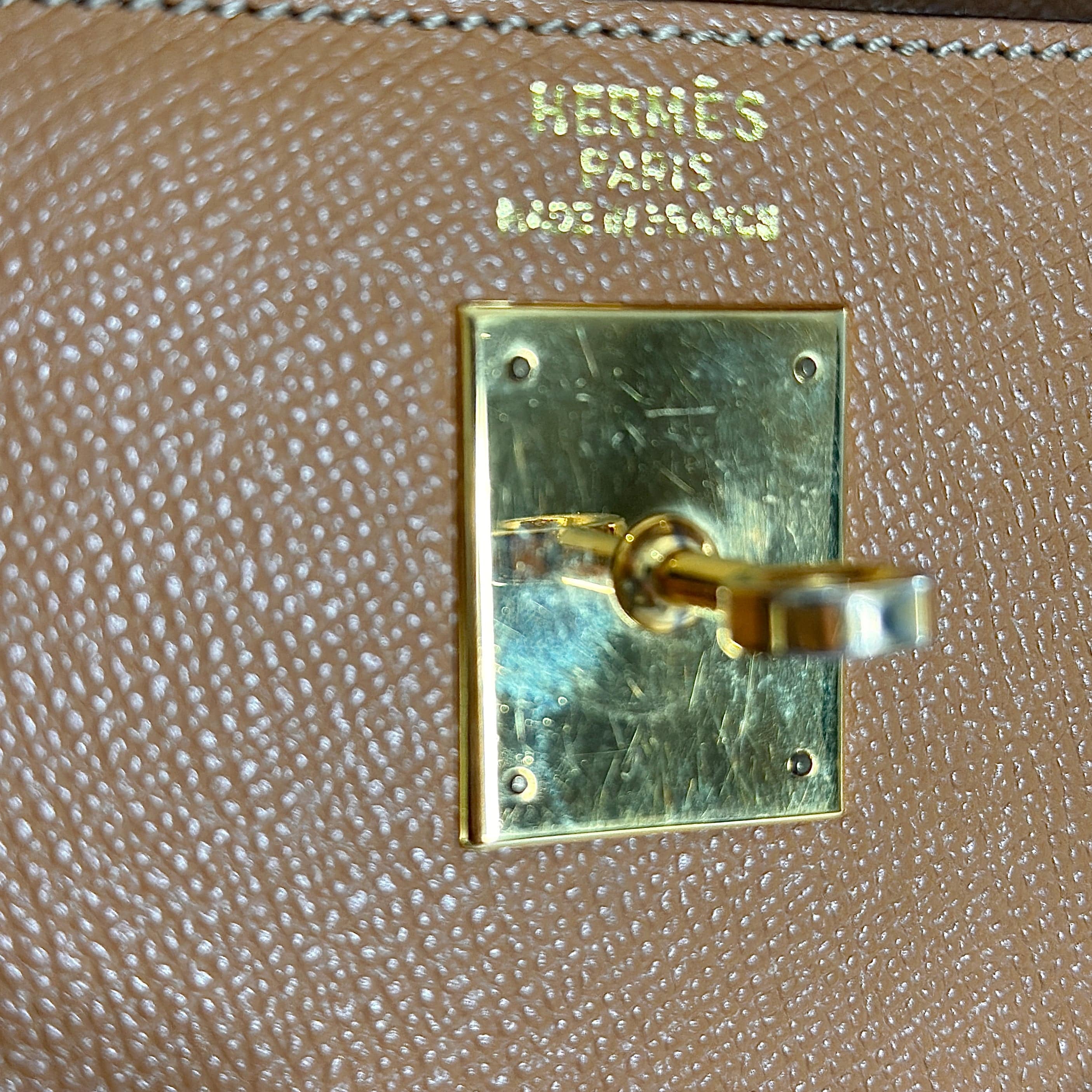 Hermes Epsom Kelly II Sellier 32
