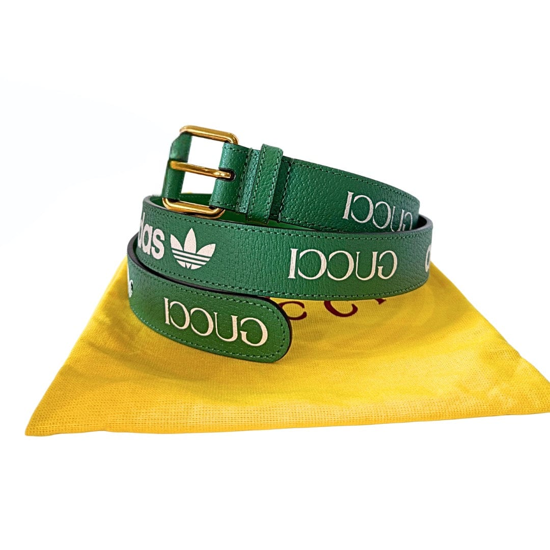 Gucci Nagato Adidas Green Belt 90/36