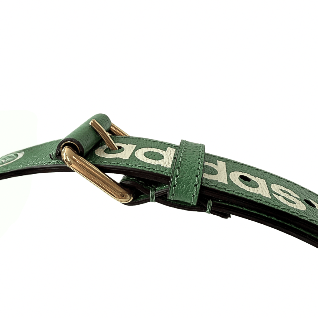 Gucci Nagato Adidas Green Belt 90/36