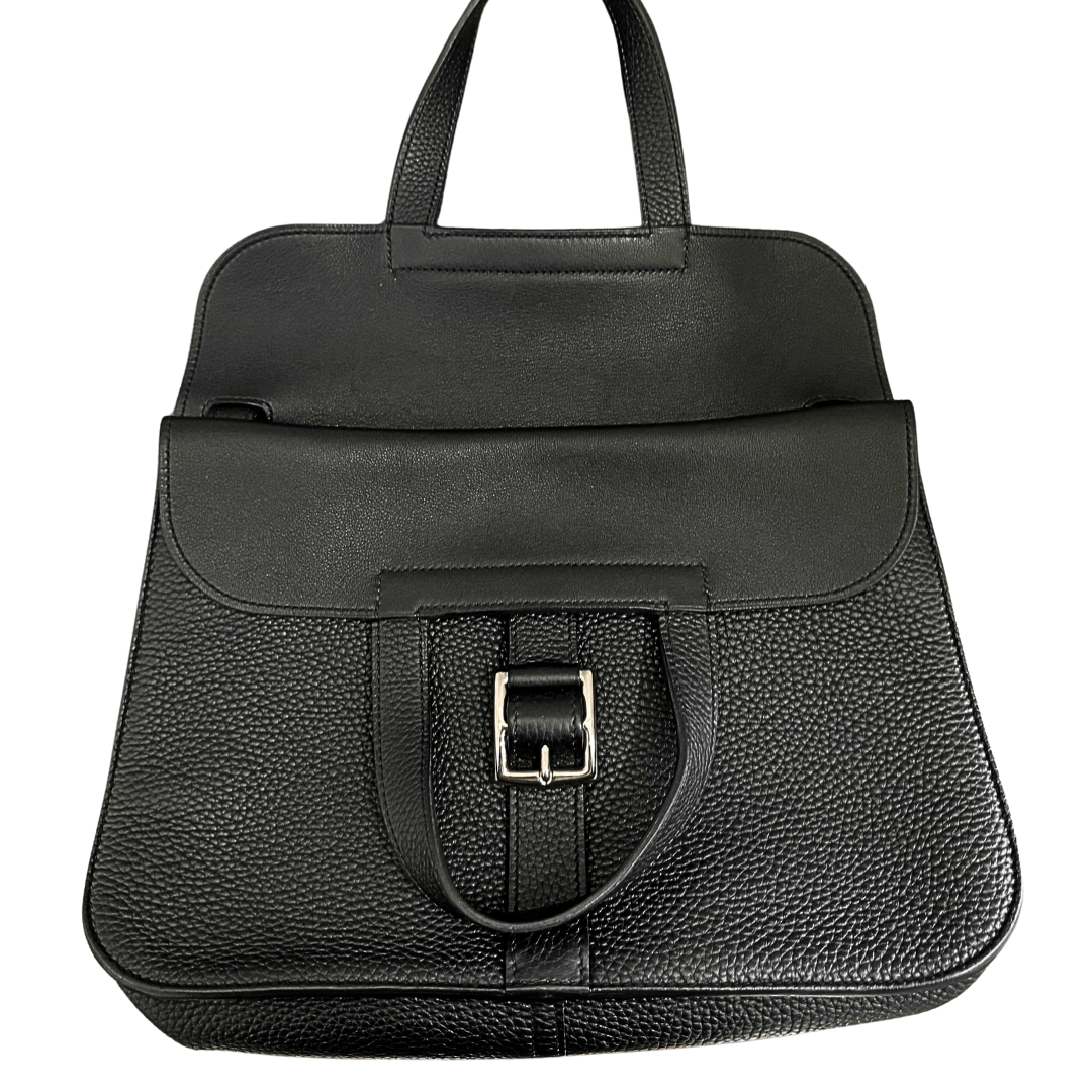 Hermes Black Halzan Clemence 31