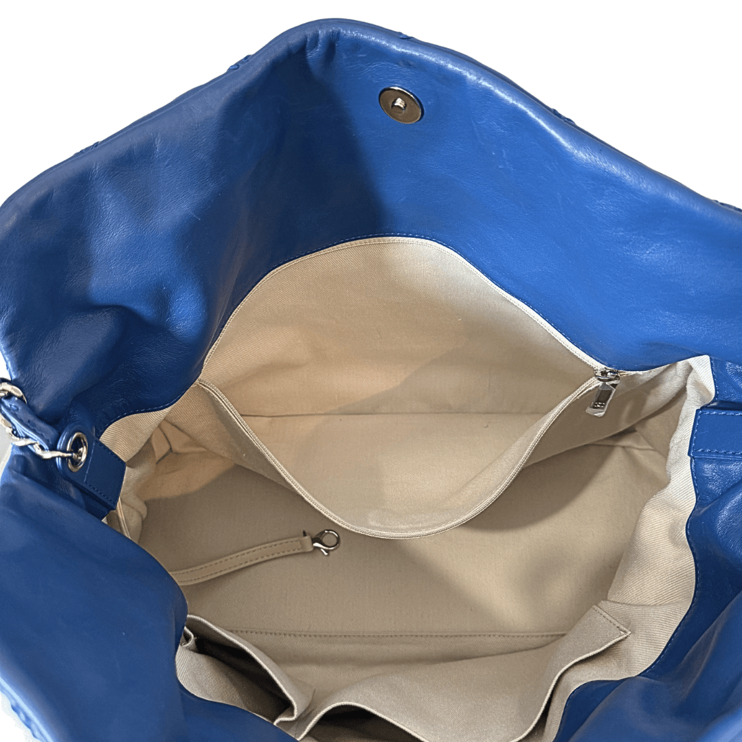 Chanel Quilted Calfskin French Riviera Hobo Bag