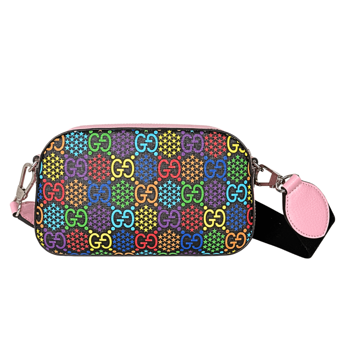 Gucci GG Supreme Psychedelic Camera Bag1