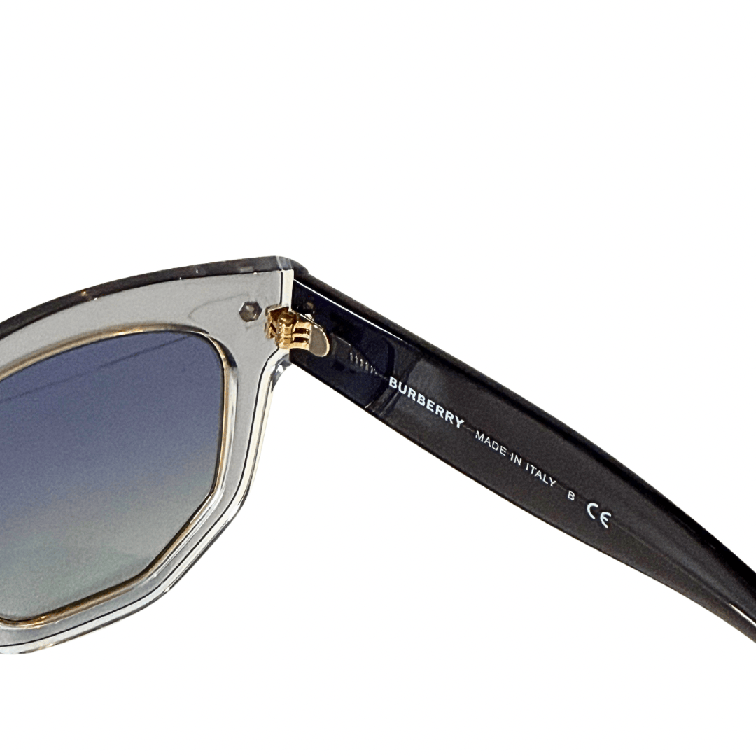 Burberry Translucent Geometric Sunglasses