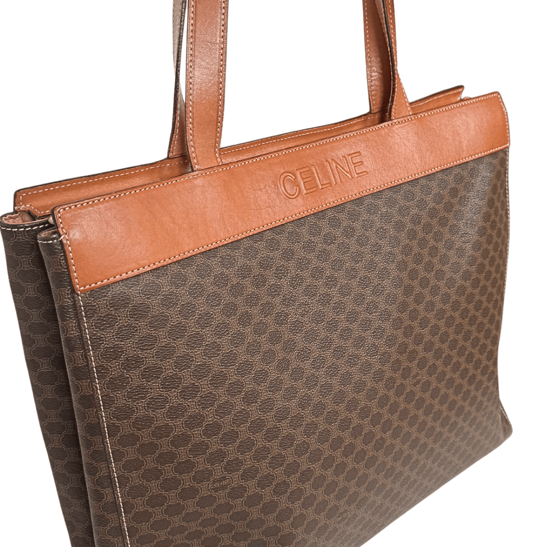 Celine Monogram Vintage Macadame Tote