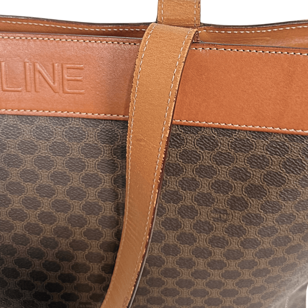 Celine Monogram Vintage Macadame Tote