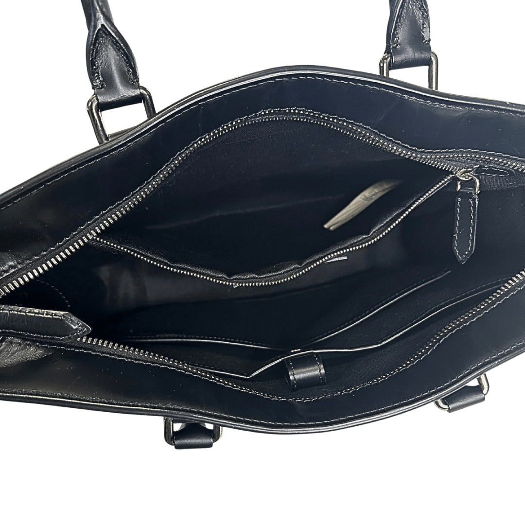 Burberry Nova Check Canvas Laptop Tote