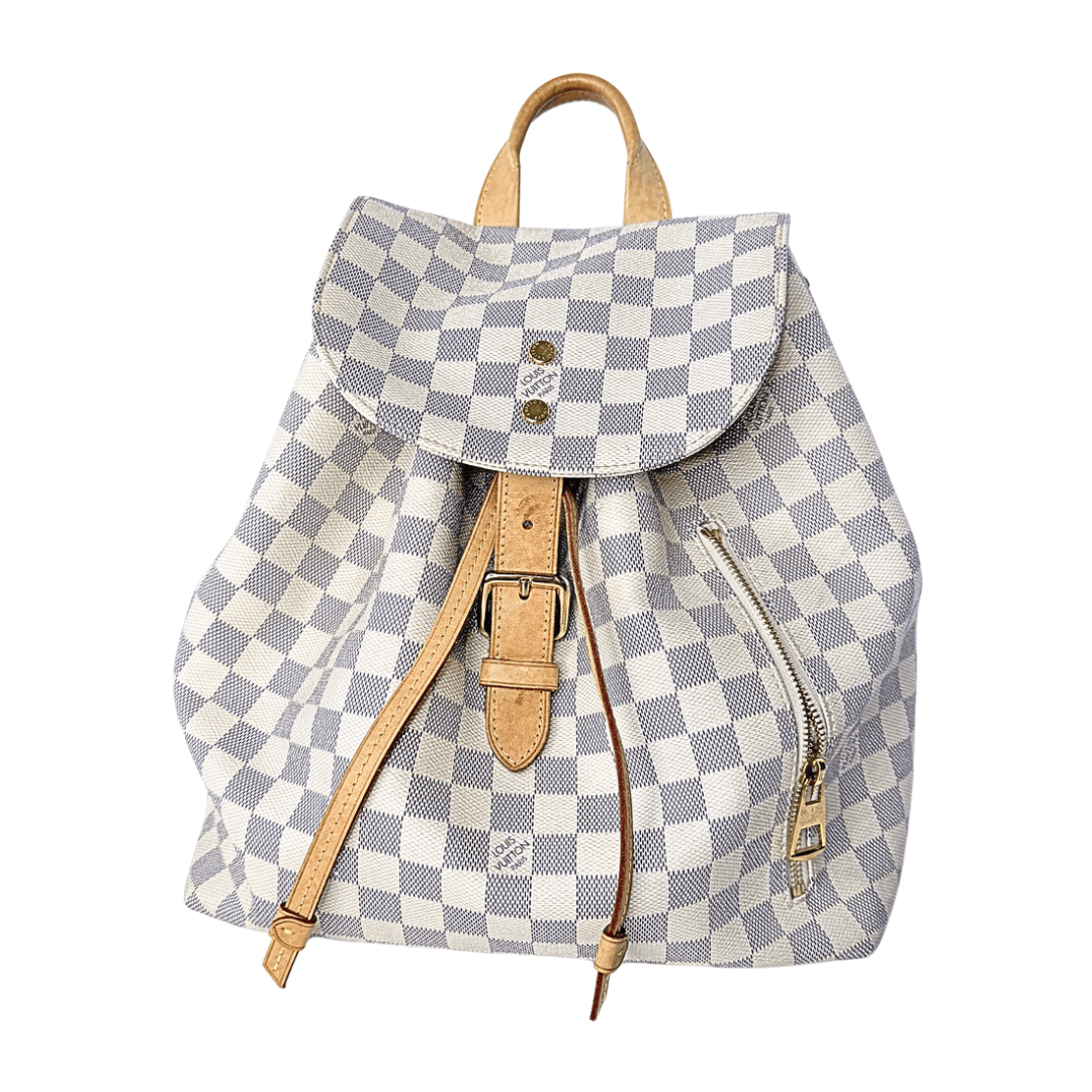 Louis Vuitton Damier Azur Sperone Backpack