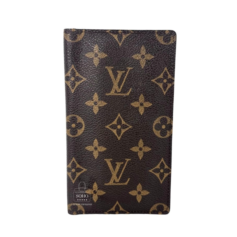 Louis Vuitton Monogram Vintage Checkbook Wallet SoHo Luxury Exchange