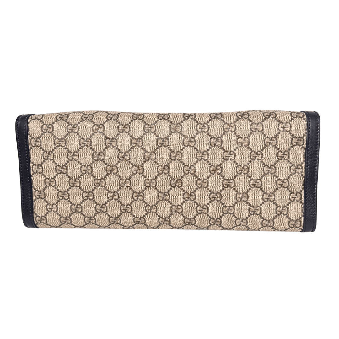 Gucci GG Supreme Padlock Chain Bag
