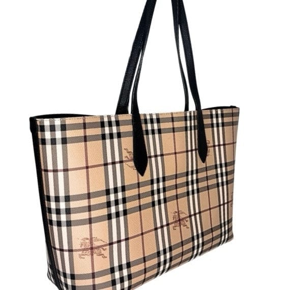 Burberry Heymarket Check Reversible Tote