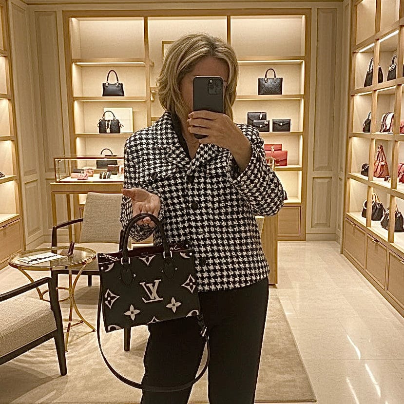 Louis Vuitton Giant Monogram Bicolor OnTheGo PM Bag