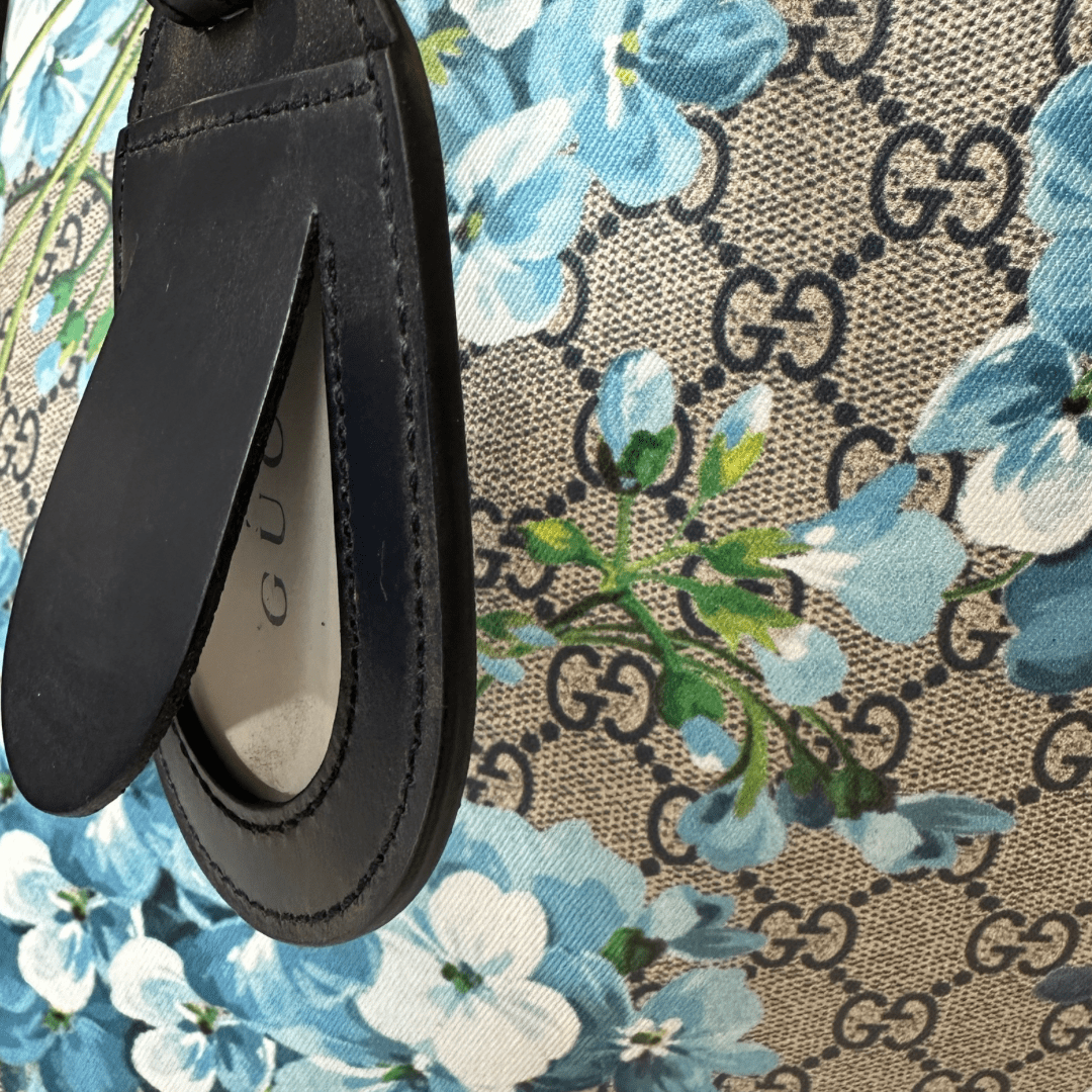 Gucci GG Supreme Reversible Blooms Tote