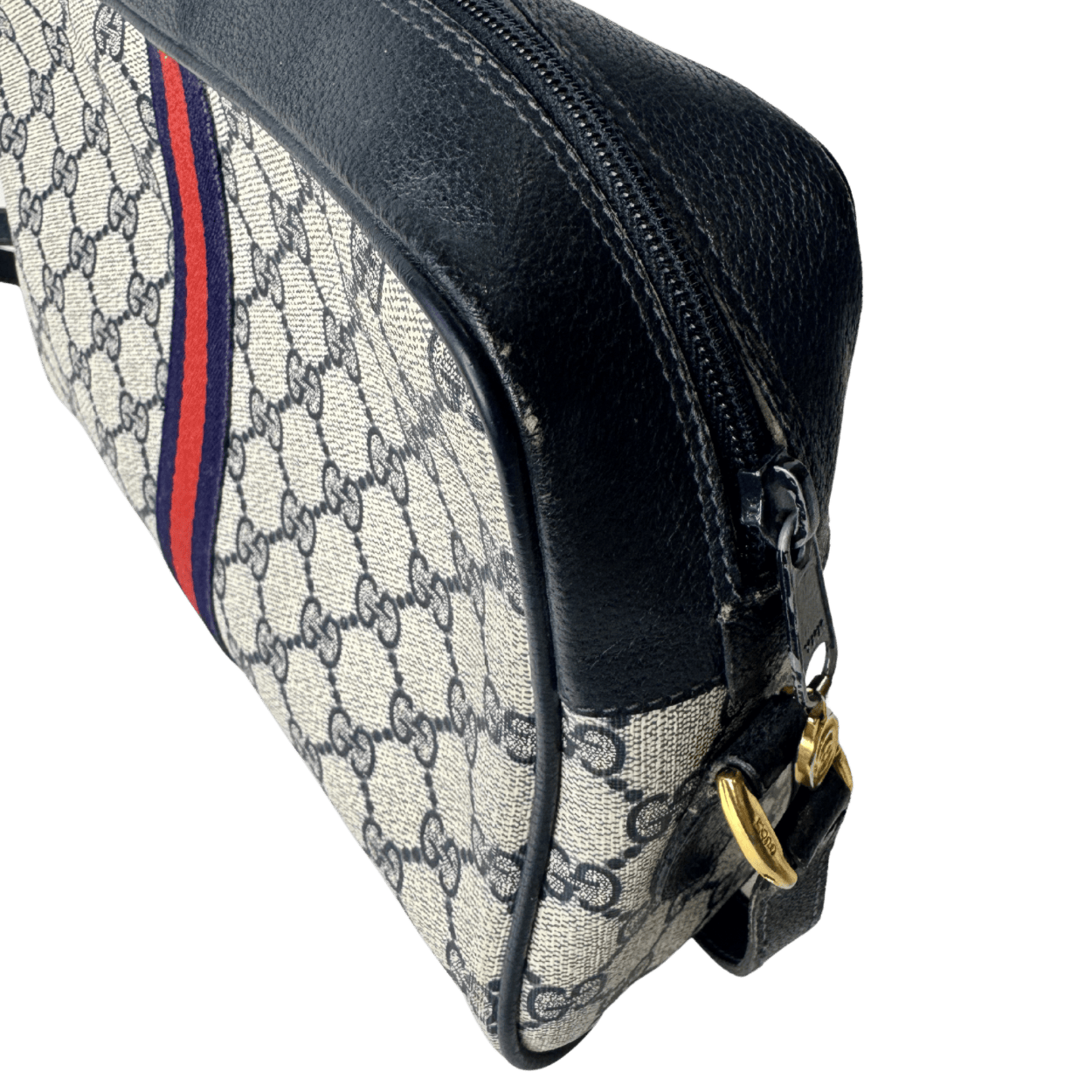 Gucci Vintage GG Supreme Web Crossbody Bag