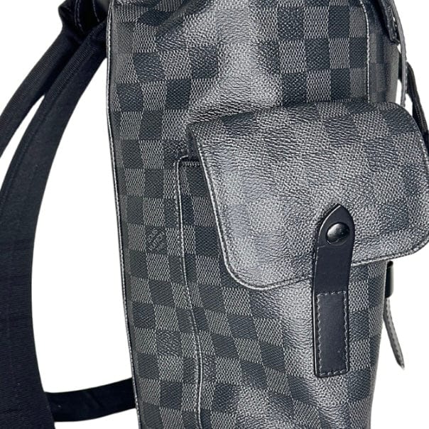 Louis Vuitton Damier Graphite Christopher MM Backpack