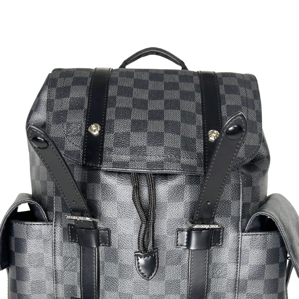 Louis Vuitton Damier Graphite Christopher MM Backpack