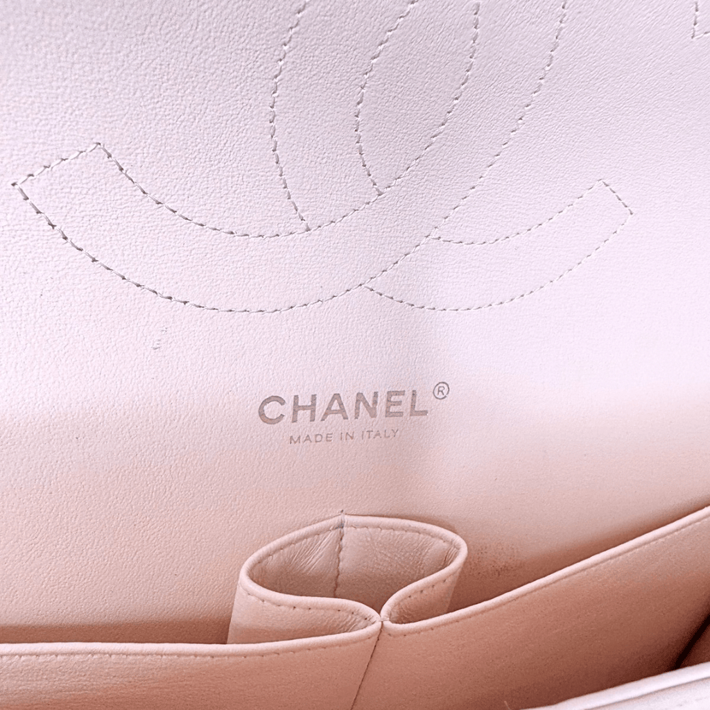 Chanel Patent Quilted Jumbo Double Flap