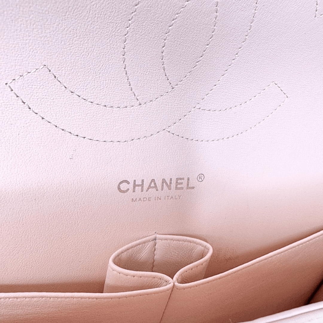 Chanel Patent Quilted Jumbo Double Flap