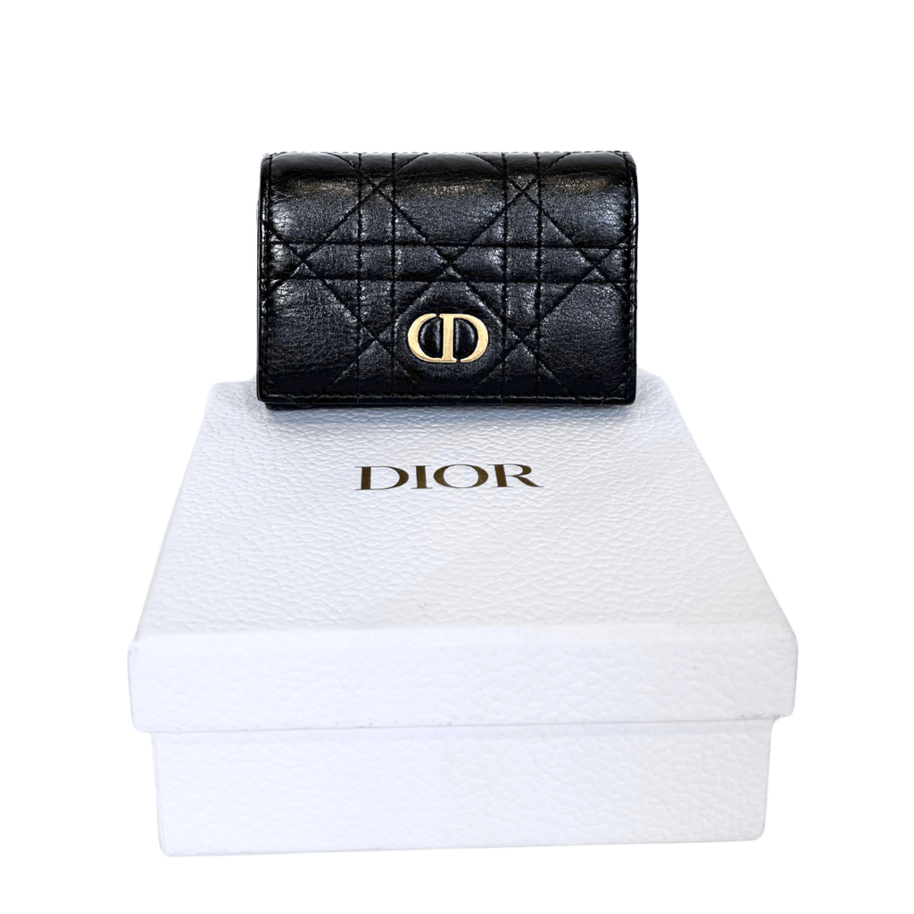 Christian Dior Caro Glycine Card Wallet Christian Dior Caro Glycine Card Wallet