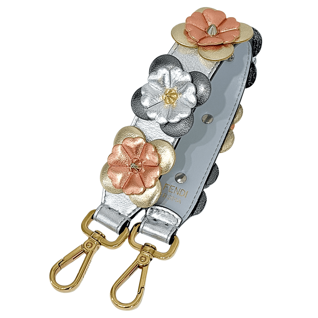 Fendi Flowerland Studded Mini Bag Strap