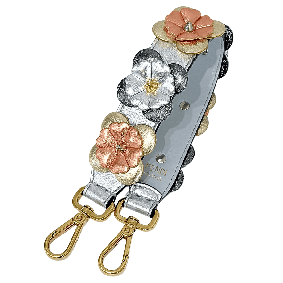 Fendi Flowerland Studded Mini Bag Strap