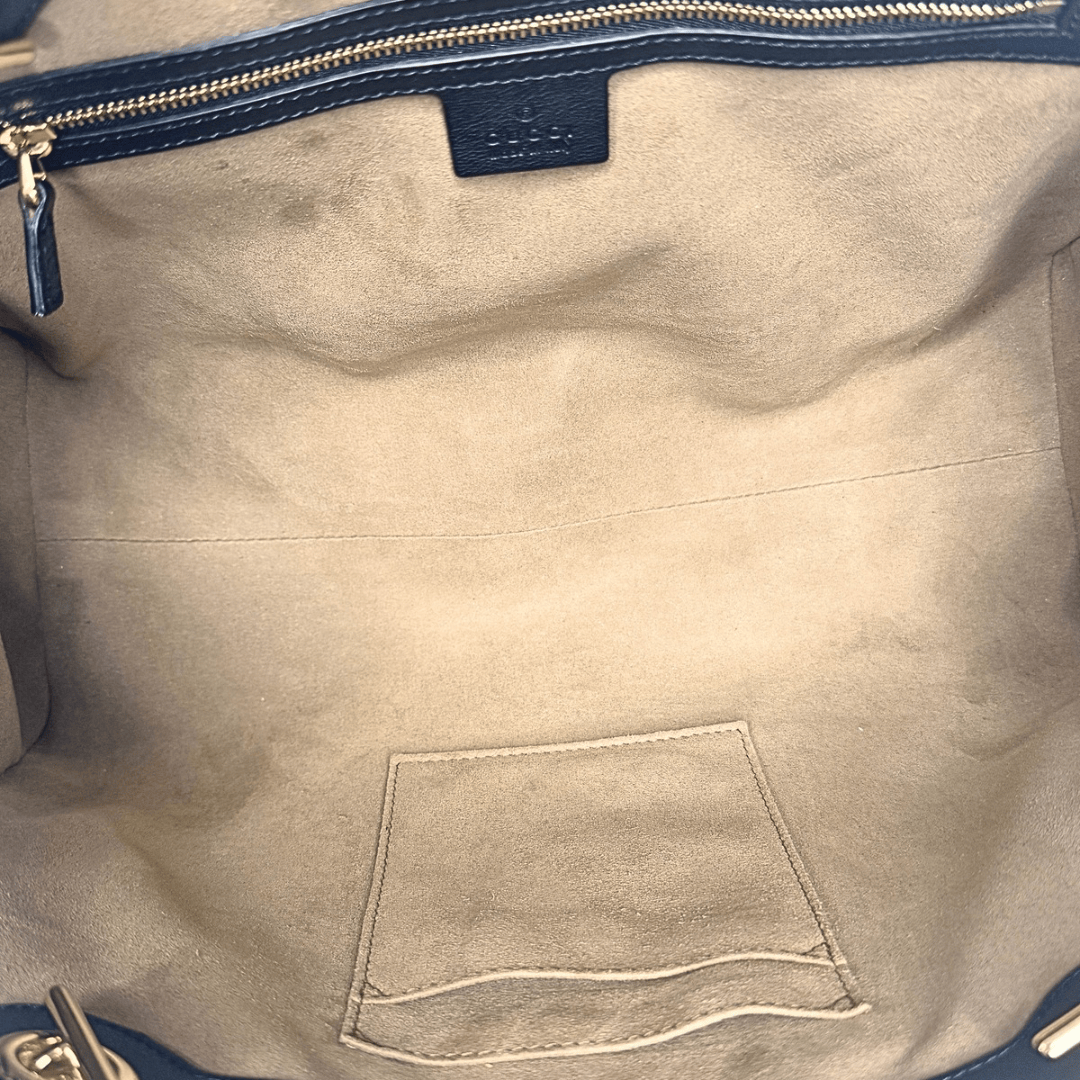 Gucci GG Supreme Padlock Chain Bag