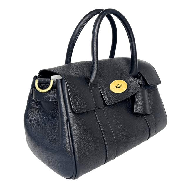Mulberry Bayswater Black Satchel