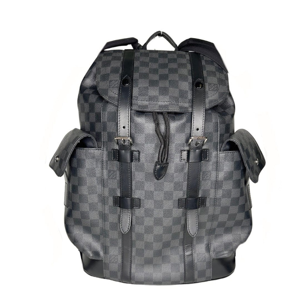 Louis Vuitton Damier Graphite Christopher MM Backpack