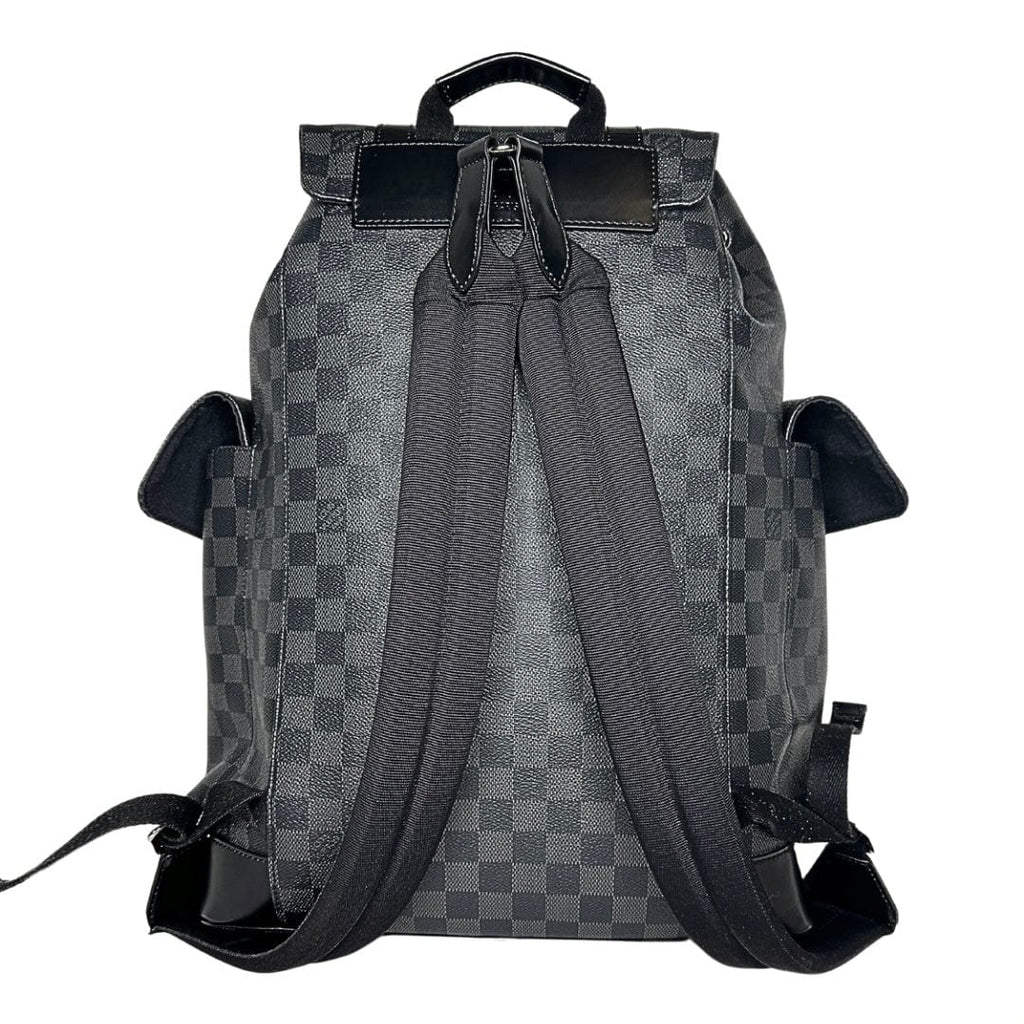 Louis Vuitton Damier Graphite Christopher MM Backpack