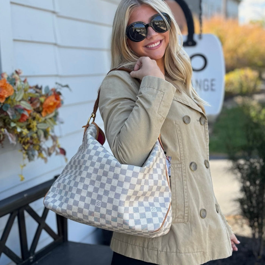 Louis Vuitton Damier Azur Delightful Bag