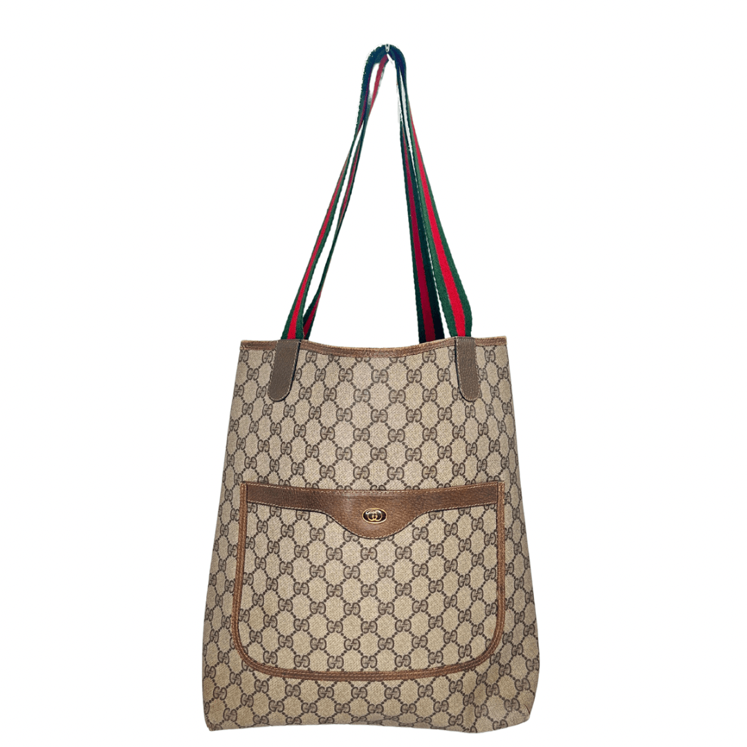 Gucci Vintage GG Supreme Web Tote