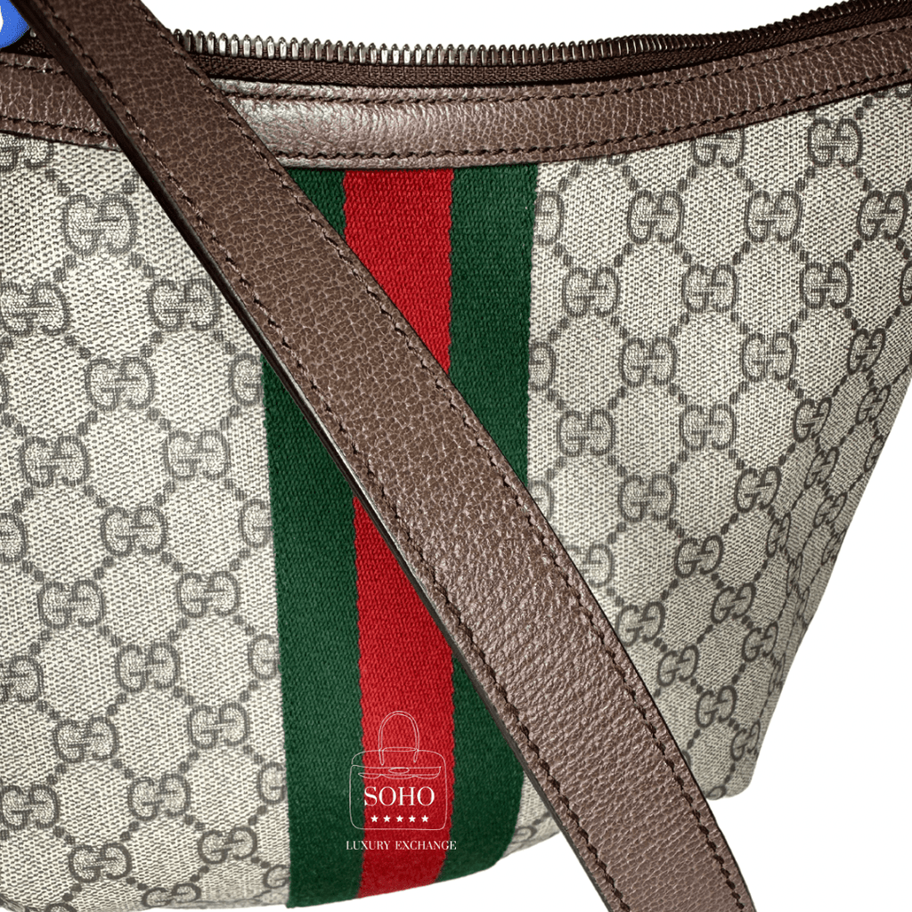 Gucci Small GG Supreme Ophidia Shoulder Bag w/ Tags