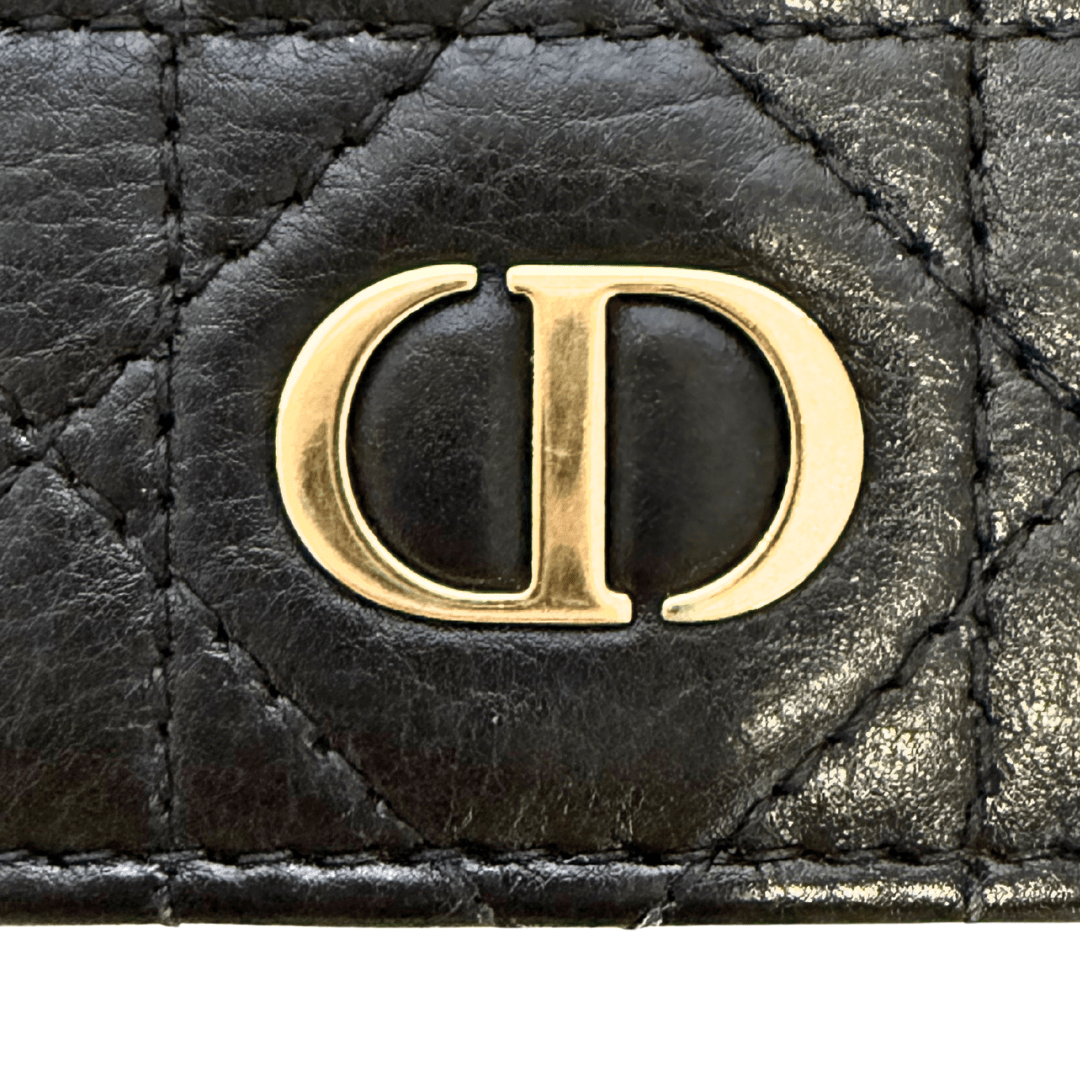 Christian Dior Caro Glycine Card Wallet