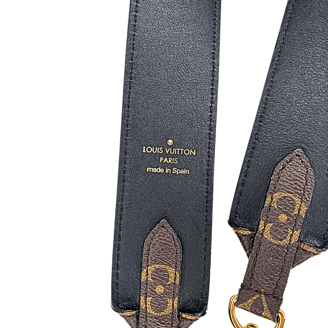 Louis Vuitton Bandouliere Black Monogram Strap