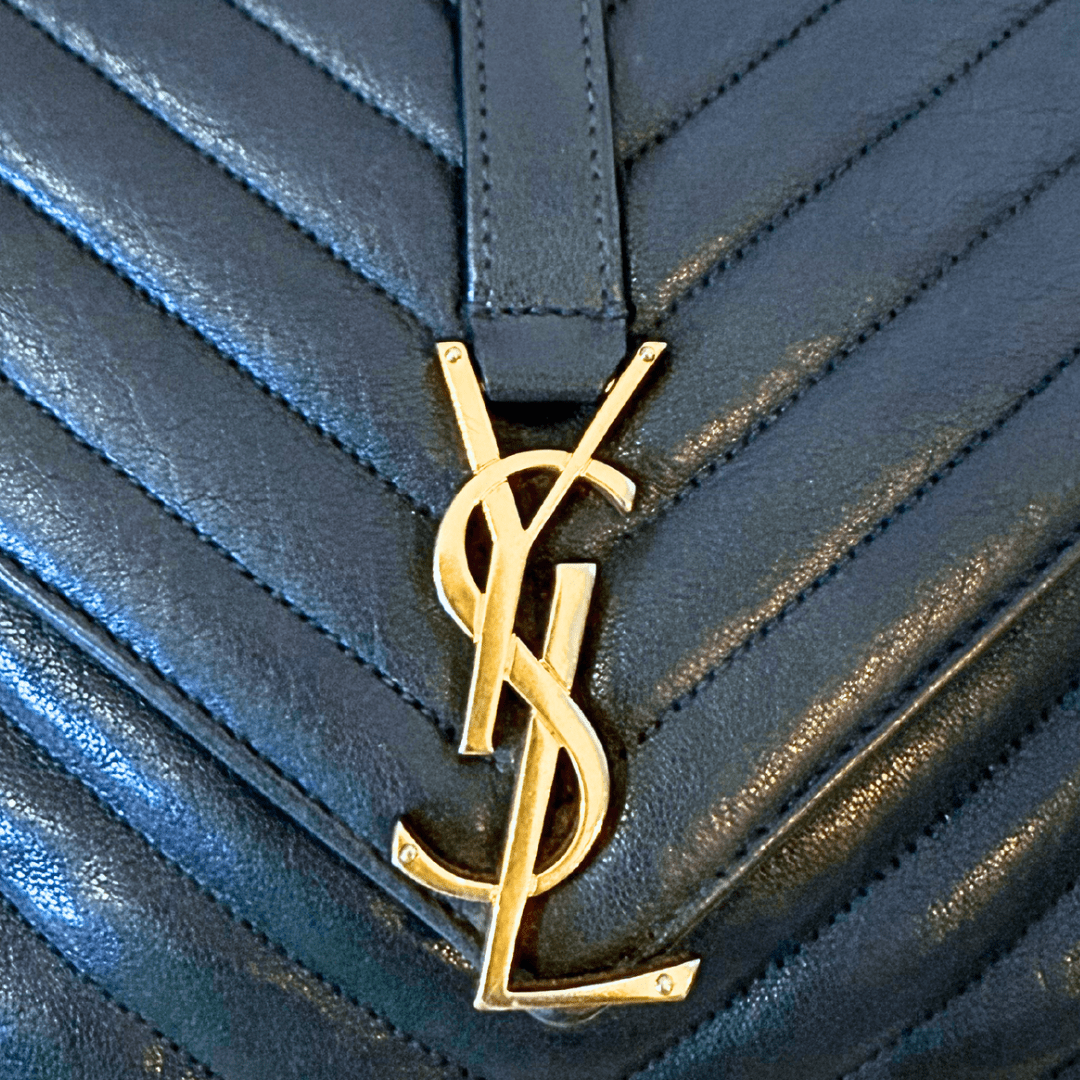 Saint Laurent Small Leather College Bag