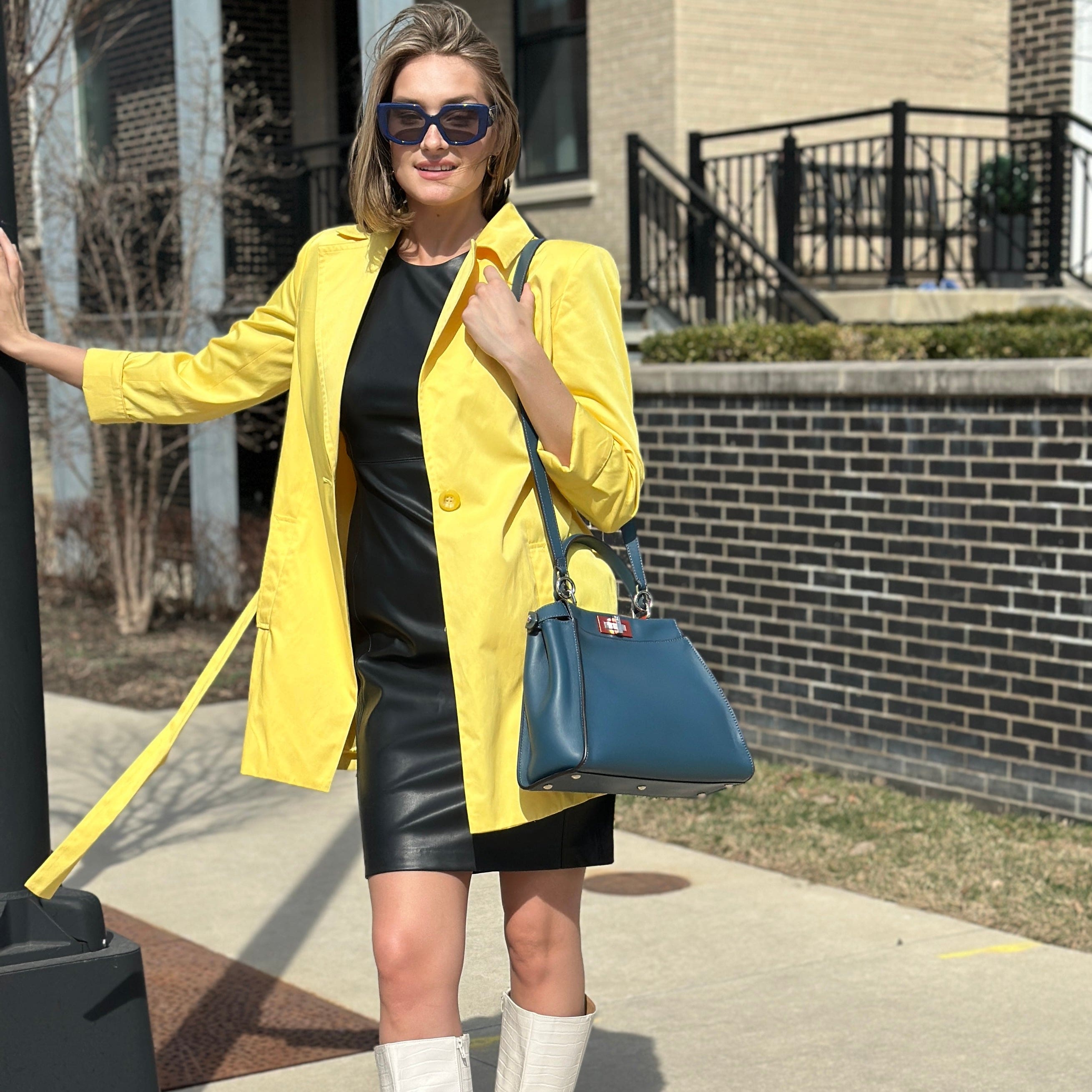 Fendi Leather Peekaboo