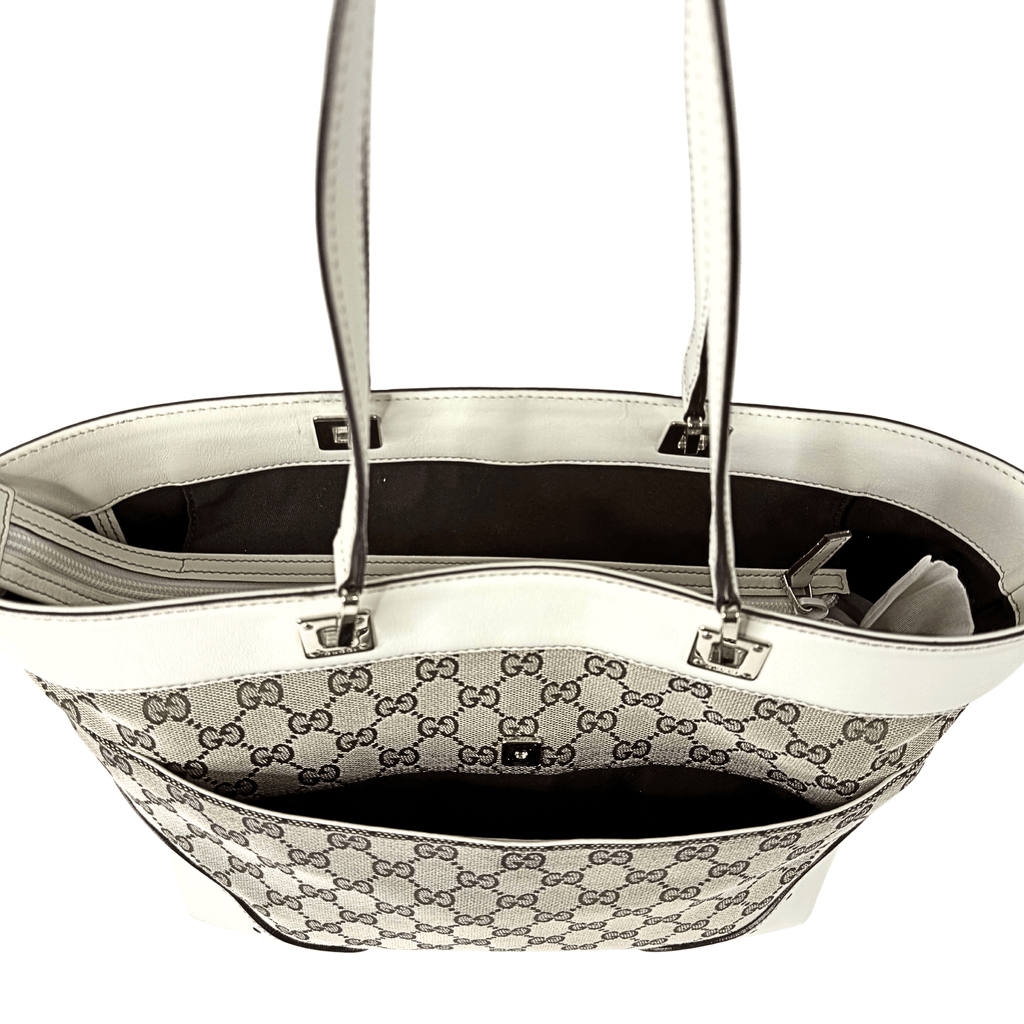 Gucci GG Canvas Horsebit Punch Tote