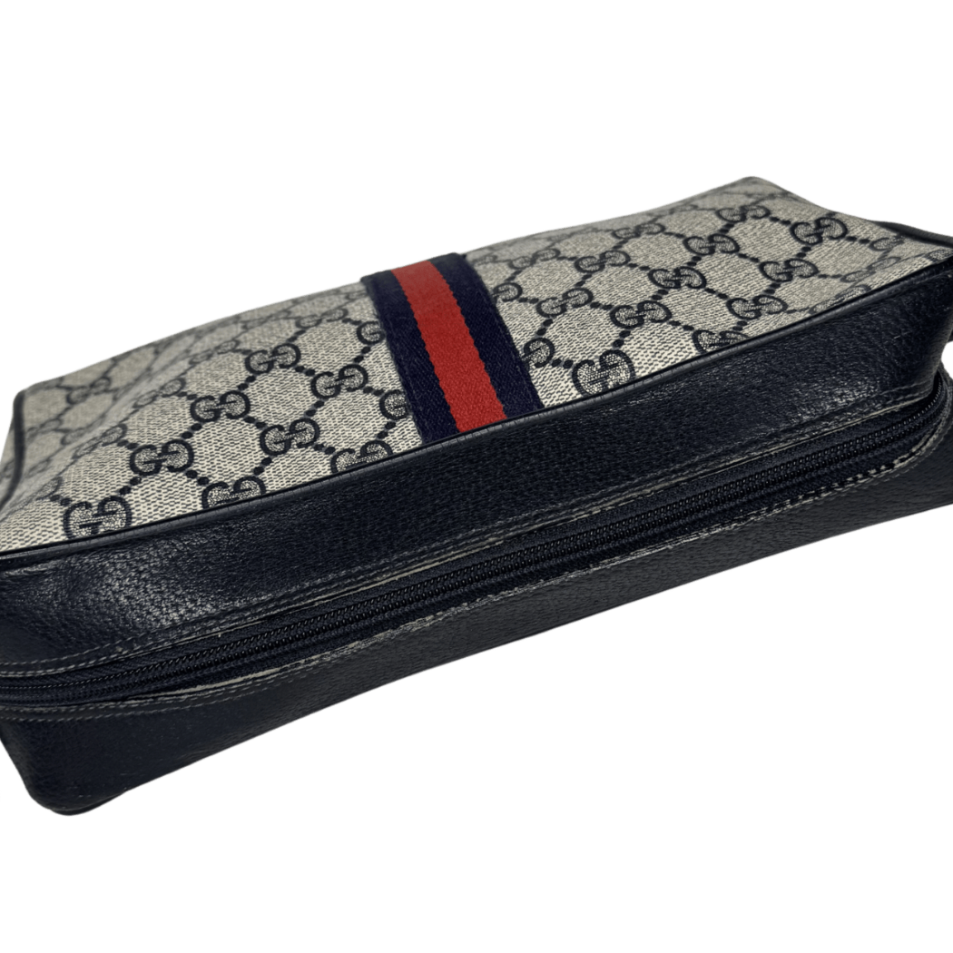 Gucci Vintage GG Supreme Web Crossbody Bag