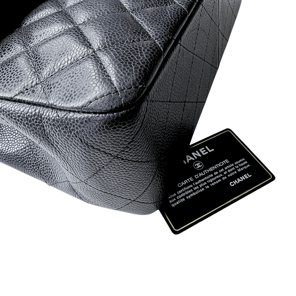 Chanel Classic Caviar Jumbo Double Flap Bag