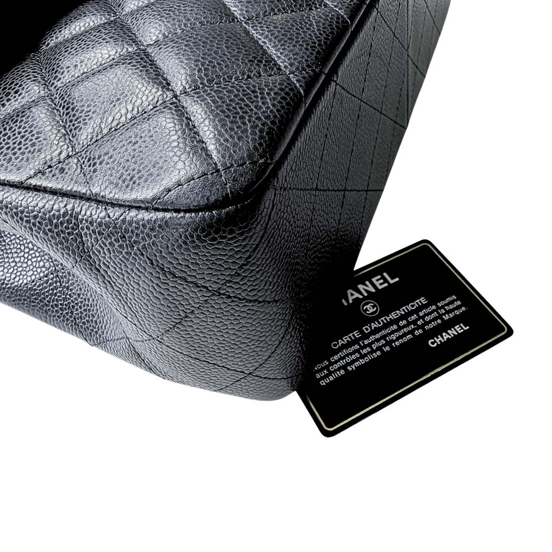 Chanel Classic Caviar Jumbo Double Flap Bag