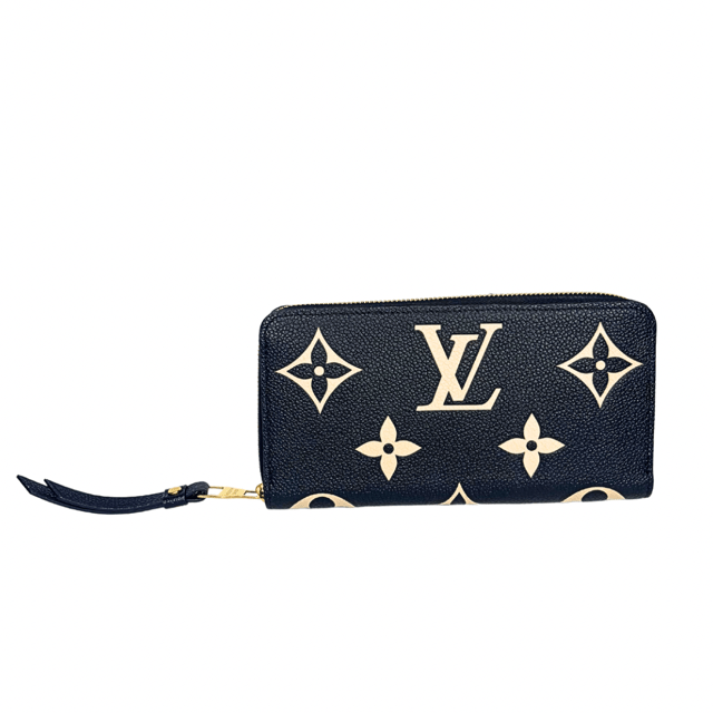 残少! SALE! Louis Vuitton MONOGRAM EMPREINTE ZIPPYウォレット Louis Vuitton Empreinte Giant Monogram Zippy Wallet