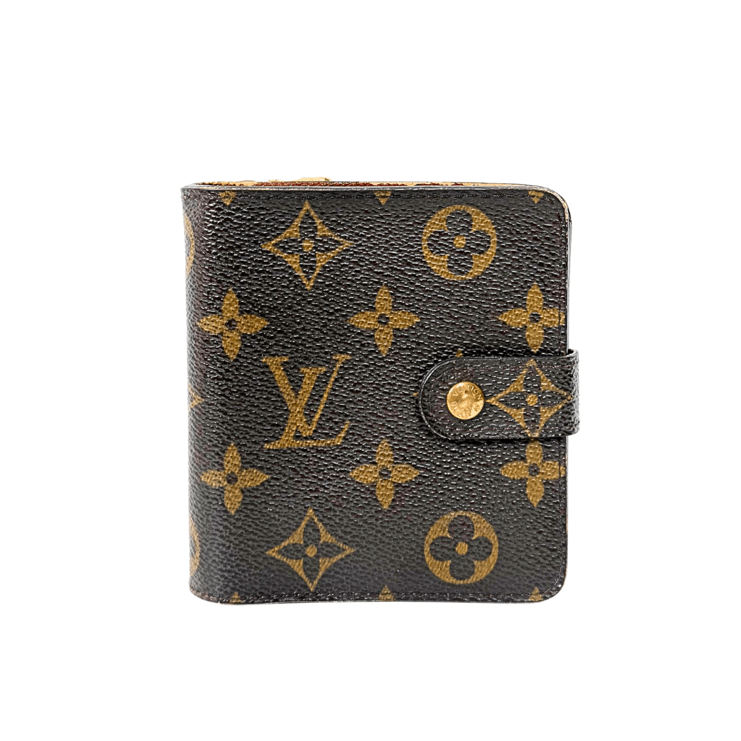 Louis Vuitton Monogram Compact Zip Wallet