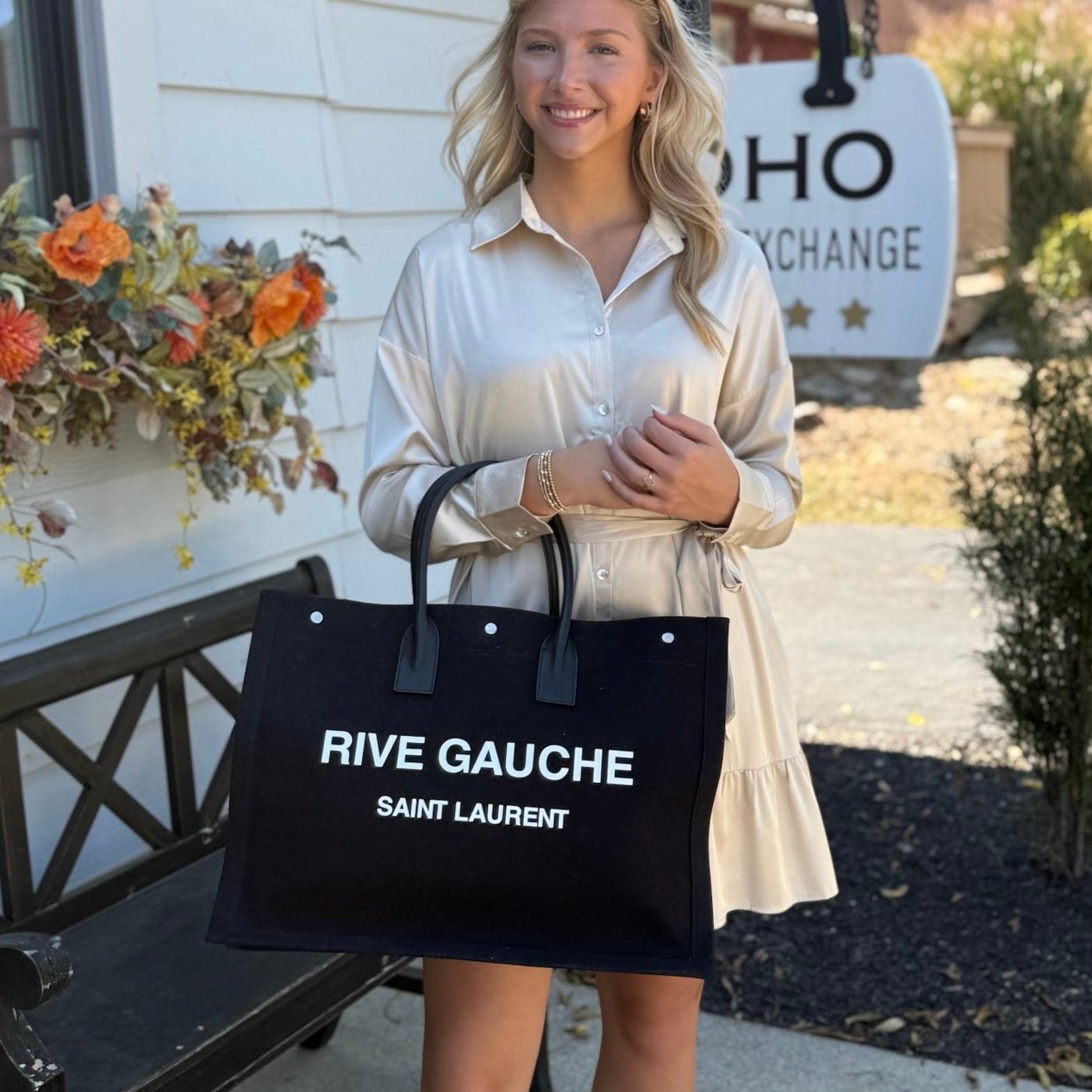 Saint Laurent Rive Gauche Tote