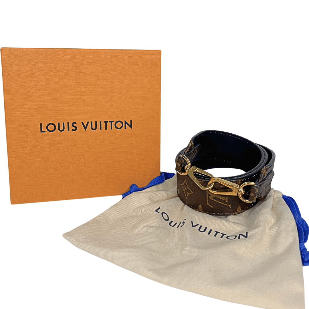 Louis Vuitton Bandouliere Black Monogram Strap