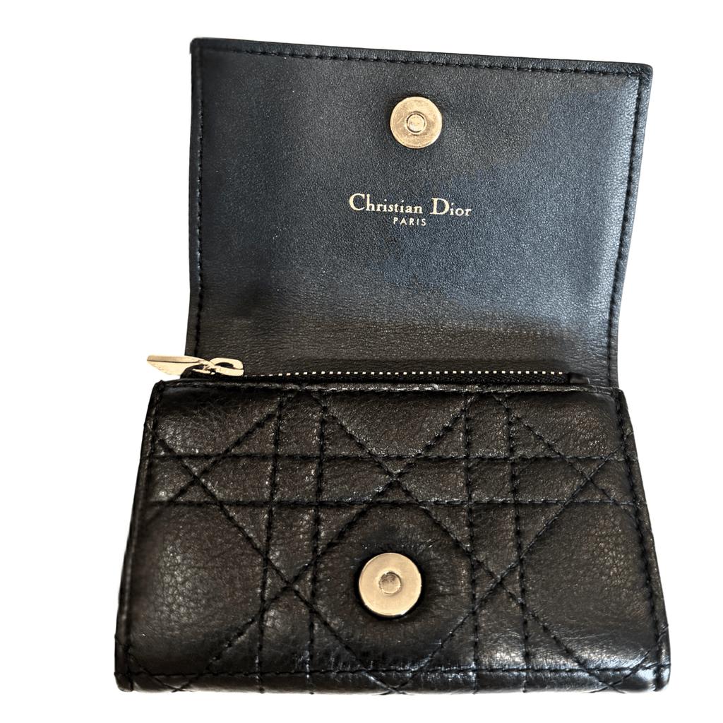Christian Dior Caro Glycine Card Wallet