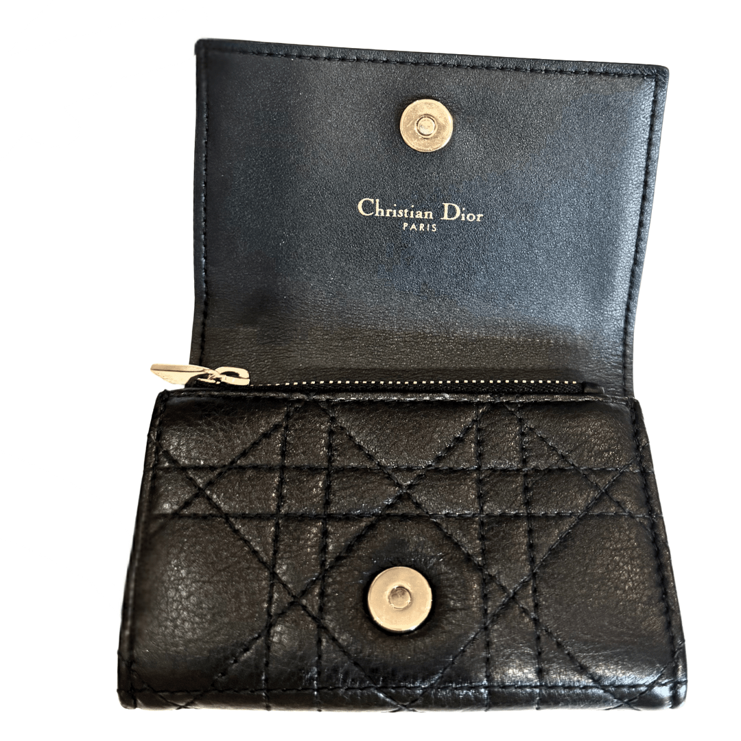 Christian Dior Caro Glycine Card Wallet