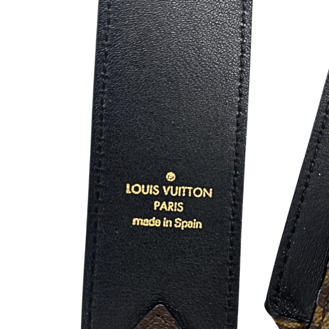 Louis Vuitton Bandouliere Black Monogram Strap